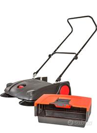 spazzatrice manuale esterno viali