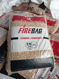 Pellet firebag  kg 15 certificato