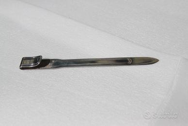 Tagliacarte Segnalibro Inglese - argento 800