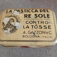 Scatoletta vintage  in metallo caramelle 