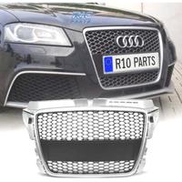 GRIGLIA AUDI A3 8P 08-12 LOOK RS3 GRIGIO CHIARO