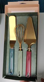 Zenker - Set pasticceria dorato (3 pezzi)