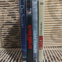 4 dvd con Johnny Depp dark Shadow The lone ranger