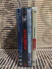 4 dvd con Johnny Depp dark Shadow The lone ranger