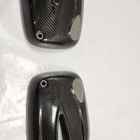 COPPIA PROTEZIONE COPERCHIO VALVOLA IN CARBONIO PE