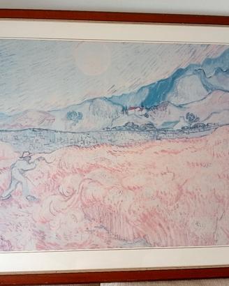 Stampa quadro "Il mietitore" di Van Gogh