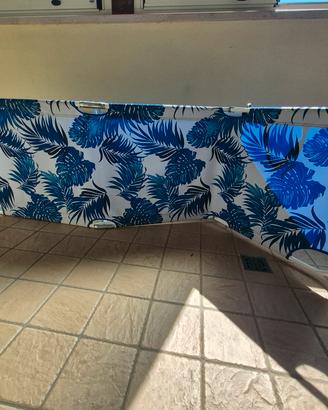 2 lettini frigo porta tutto da spiaggia 