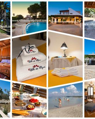 Vacanze a Gallipoli ( pressi ) villa con piscina