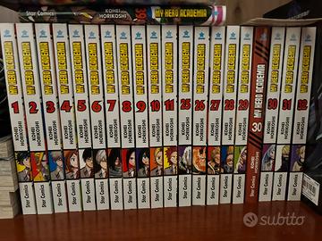 Volumi sparsi di My Hero Academia