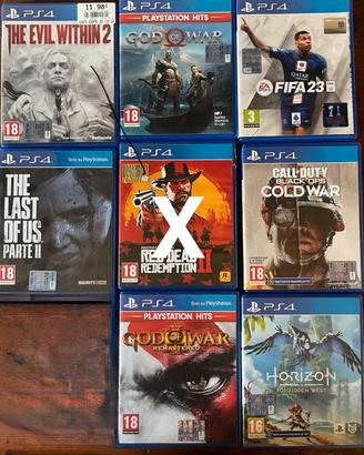Videogiochi ps4