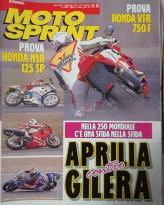 Rivista MOTOSPRINT numero 11 del 1992