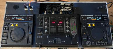 Pioneer DJ lettori CD CDJ-500S X + mixer DJM-300