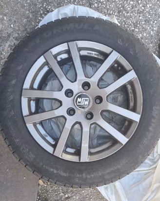 4 cerchi in lega MSW by OZ Racing 16" 6,5J