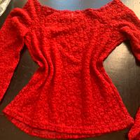 Top elasticizzato nude look