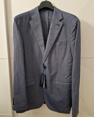 OVS PIOMBO Giacca Uomo Blu Piquet  Cotone tg. 48