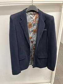 Daniele Alessandrini giacca uomo size 46 blu