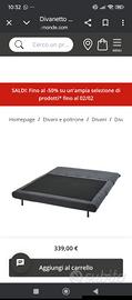 divano letto due posti 
