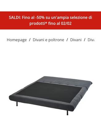 divano letto due posti 