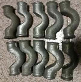 Raccordi cavalcatubi d.1/2" acqua/gas