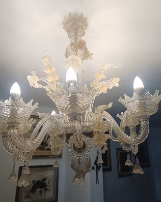 lampadari in vetro di murano 