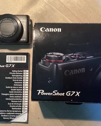Canon PowerShot G7x Fotocamera G7 x SPEDIZIONE POS