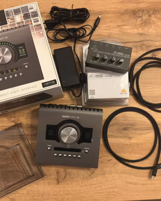 Scheda audio UA Apollo Twin X Quad + Miniamp