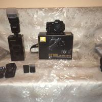 KIT  FOTOCAMERA REFLEX  NIKON  D7100 + ACCESSORI