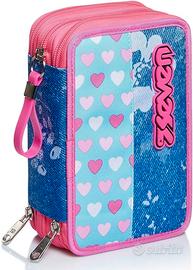 Astuccio 3 Scomparti Seven Flying Dreams NUOVO