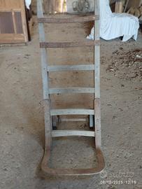 carrello in legno 