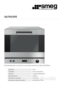 Forno professionale SMEG