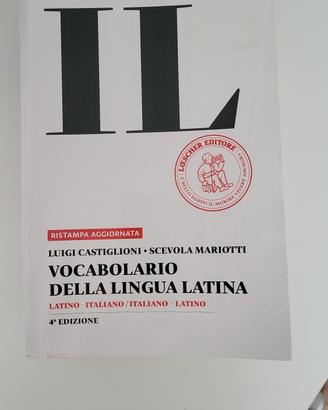 "IL" Vocabolario della lingua latina 