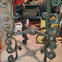 tavolo in ferro battuto 