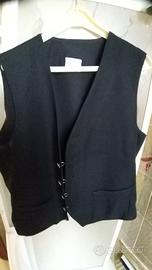 Gilet da cameriere nero  Frette Taglia 50 L