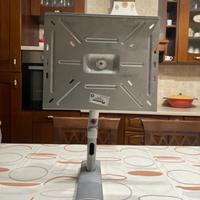 braccio porta tv in ferro, regge max 25 kg