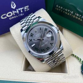 🟢ROLEX DATEJUST 'WIMBLEDON DIAL' REF.126300