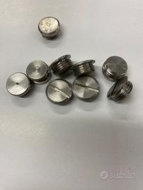 Tappi filettati nuovi 10 pz 1€
