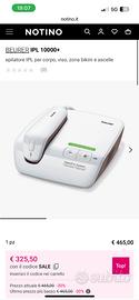 Epilatore luce pulsata Beurer IPL 10000+