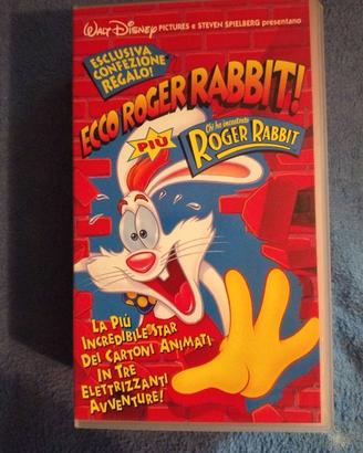 Cofanetto 2 vhs Roger Rabbit