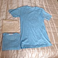3 Maglie intime uomo cotone taglia M nuovo
