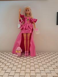 barbie extra fancy pink gown