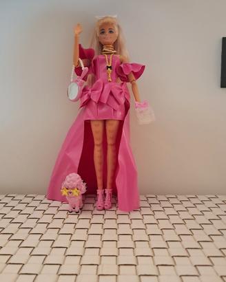 barbie extra fancy pink gown