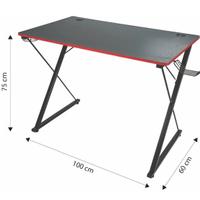 Galileo scrivania gaming blu