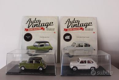 Lotto 4 Modellini 1:24 Auto Vintage Hachette