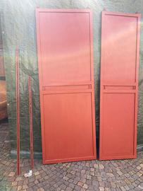 porta scorrevole in ferro