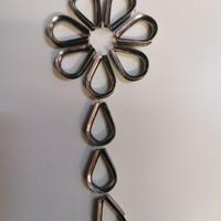 Redance inox per funi diam. 5 mm nuove 10pz 