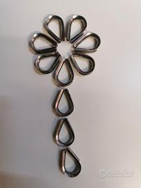 Redance inox per funi diam. 5 mm nuove 10pz 