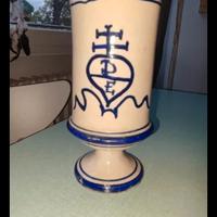 albarello antico in ceramica