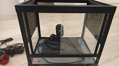 Teca completa per rettili 🦎 con accessori riscald