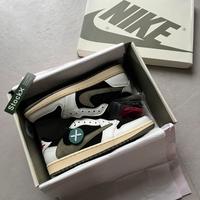 Nike air jordan 1 low travis scott olive