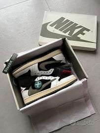 Nike air jordan 1 low travis scott olive